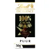 Lindt Chocolate Bar 100g Cacao 100%