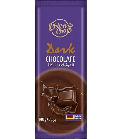 Chic n Choc Dark Chocolate 100g Chic n Choc Dark Chocolate 100g