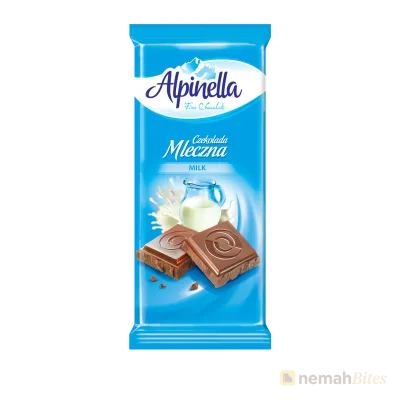 Alpinella Chocolate 90g Mleczna Milk Chocolate Alpinella Chocolate 90g Mleczna Milk Chocolate