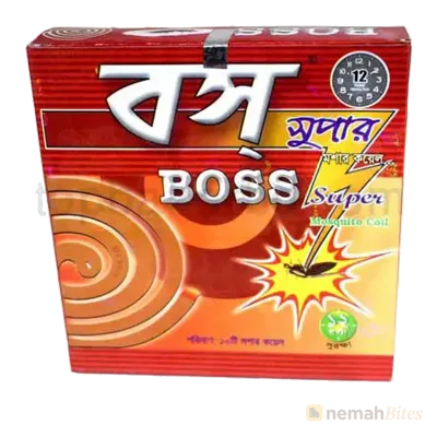 Boss Super Mosquito Coil 10 Pieces Boss Super Mosquito Coil 10 Pieces