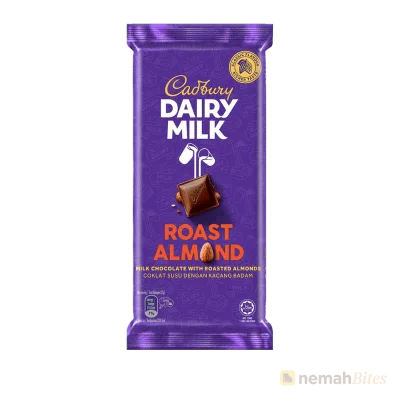 Cadbury Chocolate 130g Dairy Milk Roast Almond
