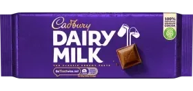 Cadbury Chocolate 160g Dairy Milk Chocolate Creamy Taste