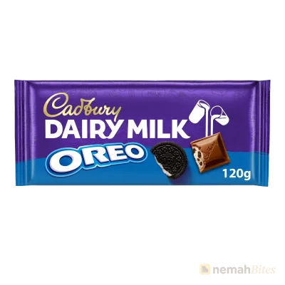 Cadbury Dairy Milk Oreo Chocolate 120g Cadbury Dairy Milk Oreo Chocolate 120g