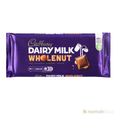 Cadbury Dairy Milk Wholenut 180g