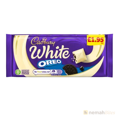 Cadbury White Oreo Chocolate 120g