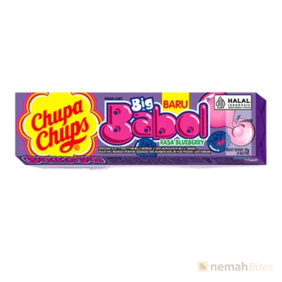 Chupa Chups Big Babol 20g Rasa Blueberry