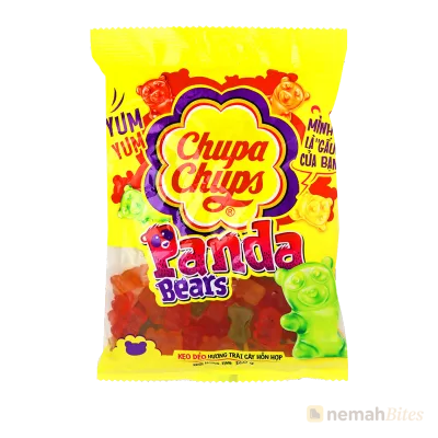 Chupa Chups Jelly Gum 160g Panda Bears