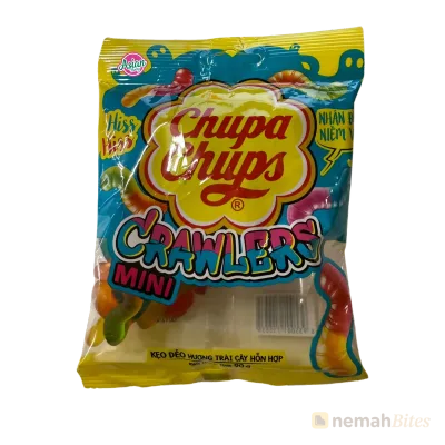 Chupa Chups Jelly Gum 56g Crawlers Mini