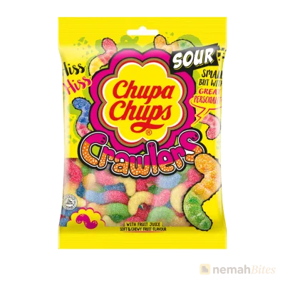 Chupa Chups Sour Crawlers 90g