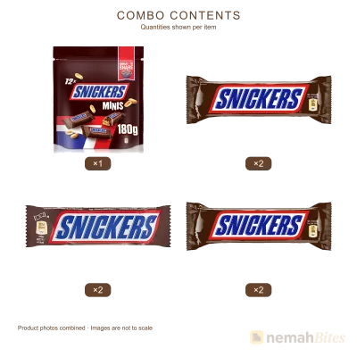 Snickers Filled & Bar Combo