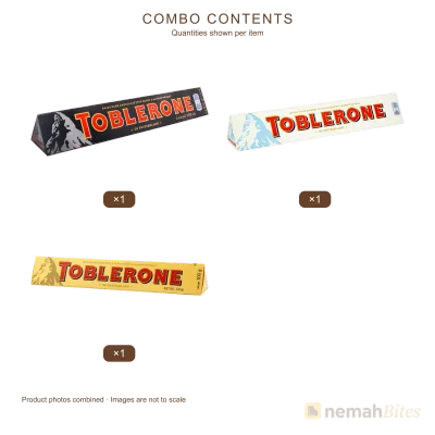 Toblerone Triple Box
