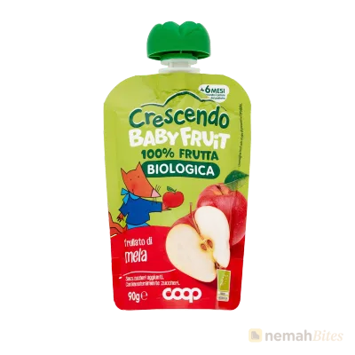 Crescendo Baby Fruit Biologica 90g All Flv