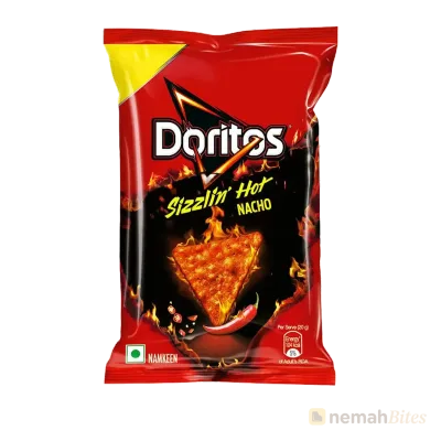 Doritos Chips 47.5g Sizzlin Hot Nacho