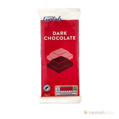 Essential Dark Chocolate All Flavour 100g Essential Dark Chocolate All Flavour 100g