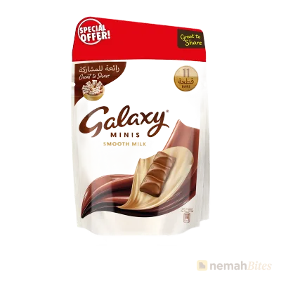 Galaxy Minis Smooth Milk Chocolate Bar 137.5g