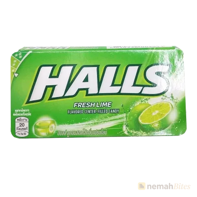 Halls Candy 22.4g Fresh Lime