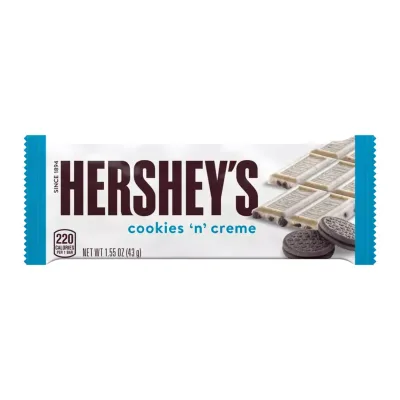 Hershey’s Cookies N Creme Chocolate 43g