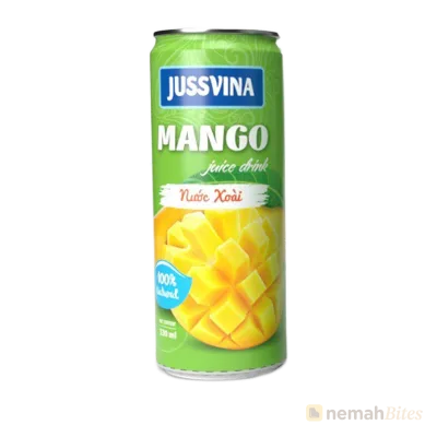 Jussvina Mango Fruit Juice with Pulp 230ml