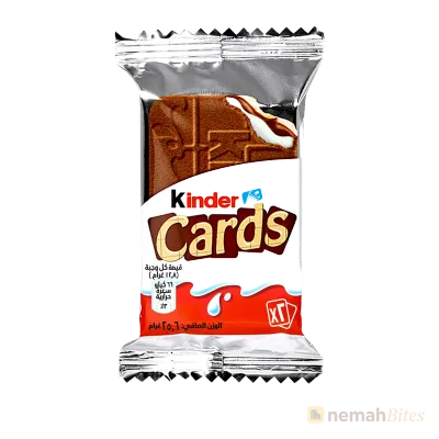 Kinder Cards Chocolate 26.6g Kinder Cards Chocolate 26.6g