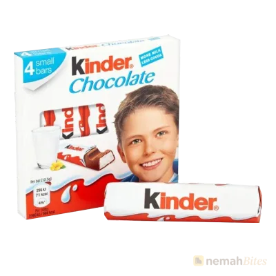 Kinder Chocolate 50g 4 Bars