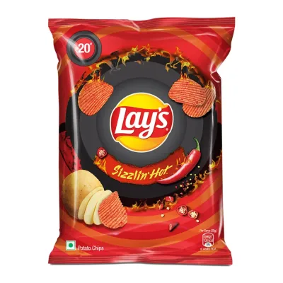 Lay’s Sizzlin Hot Chip 40g Lay’s Sizzlin Hot Chip 40g
