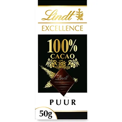 Lindt Chocolate Bar 100g Cacao 100%
