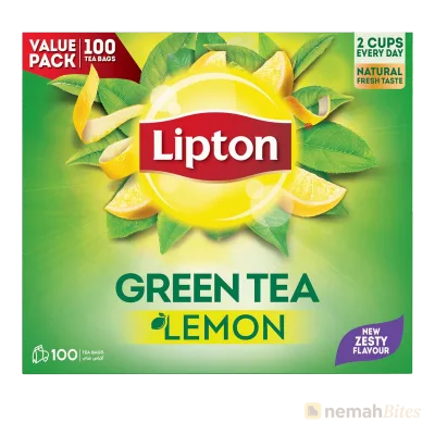 Lipton Green Tea Lemon 100 Tea Bags Lipton Green Tea Lemon 100 Tea Bags