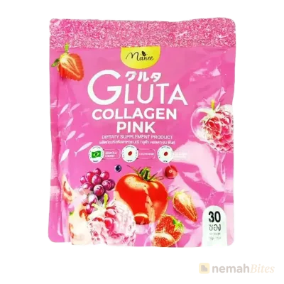 Manee Gluta Collagen Pink 300g Manee Gluta Collagen Pink 300g