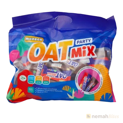 Mazzex Chocolate Oat 400g Mix Party Pouch Mazzex Chocolate Oat 400g Mix Party Pouch