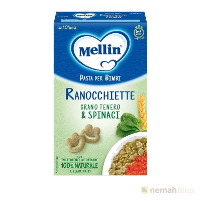 Mellin Ranocchiette Grano tenero & Spinaci 280g