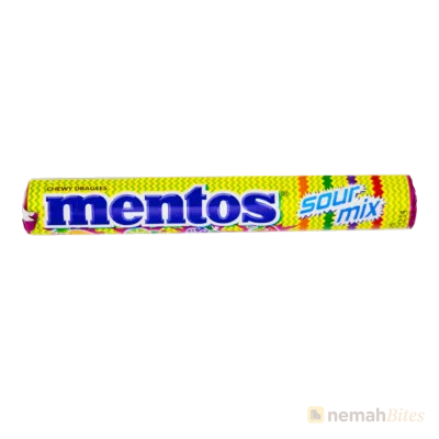 Mentos Candy Roll 37g Sour Mix