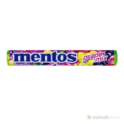 Mentos Chew Dragees 37.8g Grape