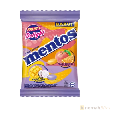 Mentos Fruity Delight Gum 135g Mango Taro