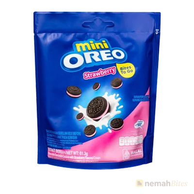 Mini Oreo Cookies 61.3g Strawberry