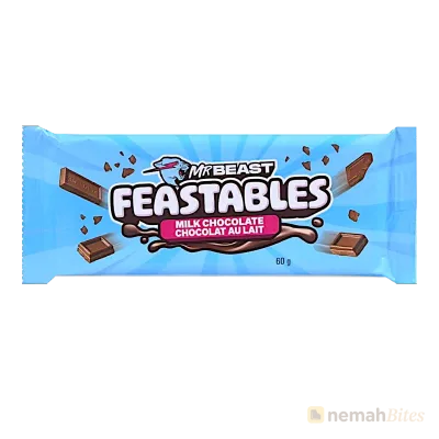 Mr Beast Chocolate 60g Feastables Milk Chocolate