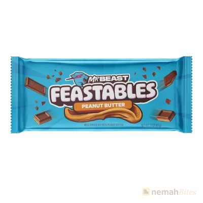 Mr Beast Chocolate 60g Feastables Peanut Butter