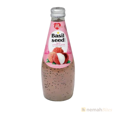 MT Lychee Juice With Basil Sheed 290ml