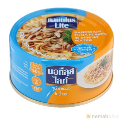 Nautilus Tuna 165g Lite Sandwich Flakes in Spring Water