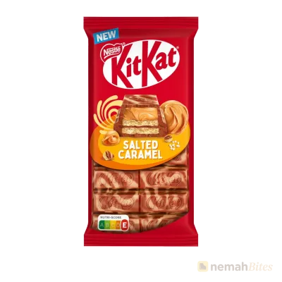 Nestlé KitKat Salted Caramel Chocolate 99g Nestlé KitKat Salted Caramel Chocolate 99g