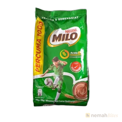 Nestlé Milo 900+100g Tenga & Berkhasiat Nestlé Milo 900+100g Tenga & Berkhasiat