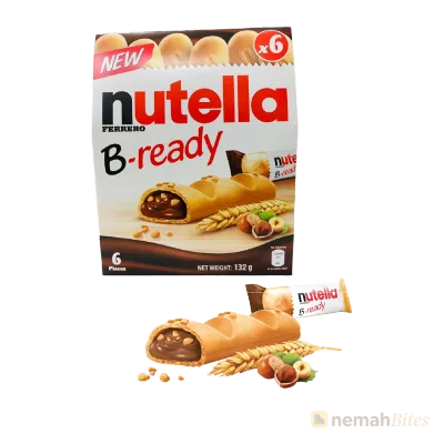 Nutella B-Ready 132g 6 Stick Ferrero