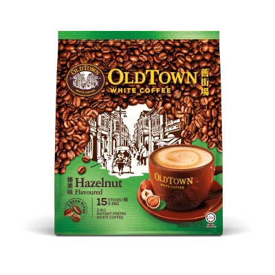 Old Town Hazelnut Flavoured Coffee 35g Old Town Hazelnut Flavoured Coffee 35g