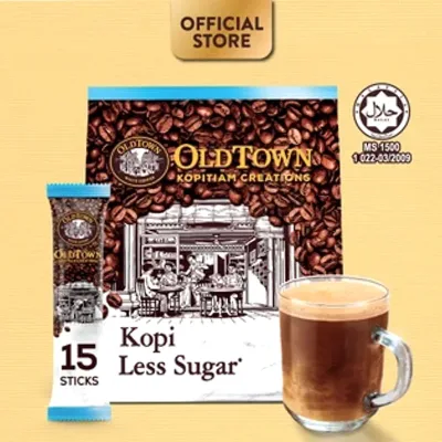 Old Town Kopi Less Suger 25g