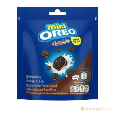 Oreo Mini Chocolate Biscuits 61.3g Oreo Mini Chocolate Biscuits 61.3g