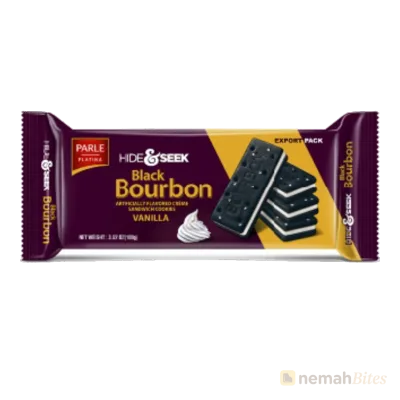 Parle Hide & Seek Biscuit 100g Black Bourbon Vanilla