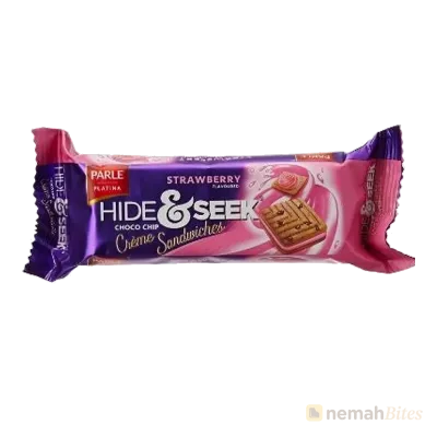 Parle Hide & Seek Biscuit 125g Strawberry