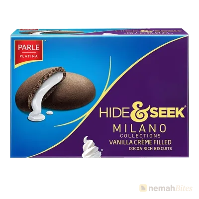 Parle Hide & Seek Biscuit 125g Vanilla