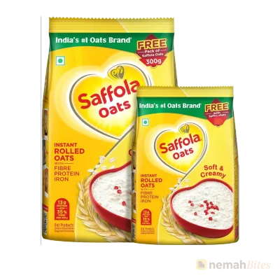 Saffola Oats 1kg Creamy 300g Free Saffola Oats 1kg Creamy 300g Free