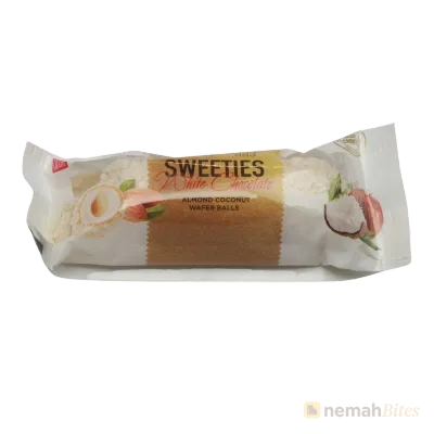 Sweeties Wafers Ball 30g White Chocolate
