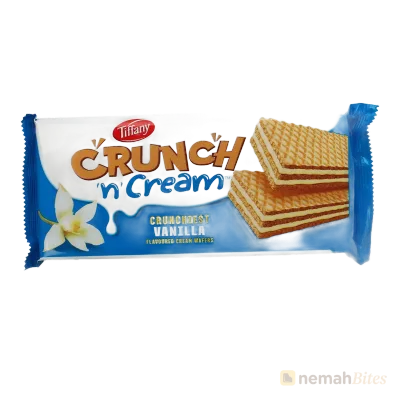 Tiffany Wafer 135g Crunch n Cream Vanilla